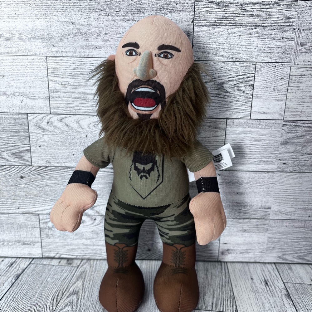 10” Bleacher Creatures WWE Braun Strowman Brown and Green Stuffed Toy